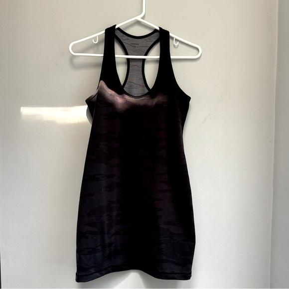 Lululemon tight fit stretch camo tank dress - Picture 1 of 4